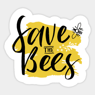 Save the Bees Sticker